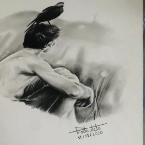 Alternative view of O PEREGRINO