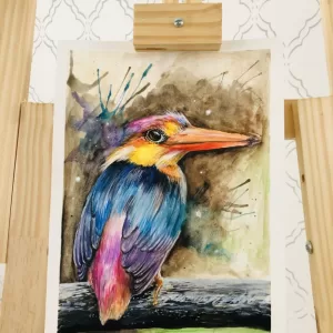 Alternative view of PÁSSARO AQUARELADO