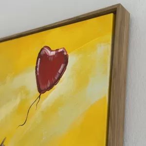 Alternative view of GIRL WITH BALLOON